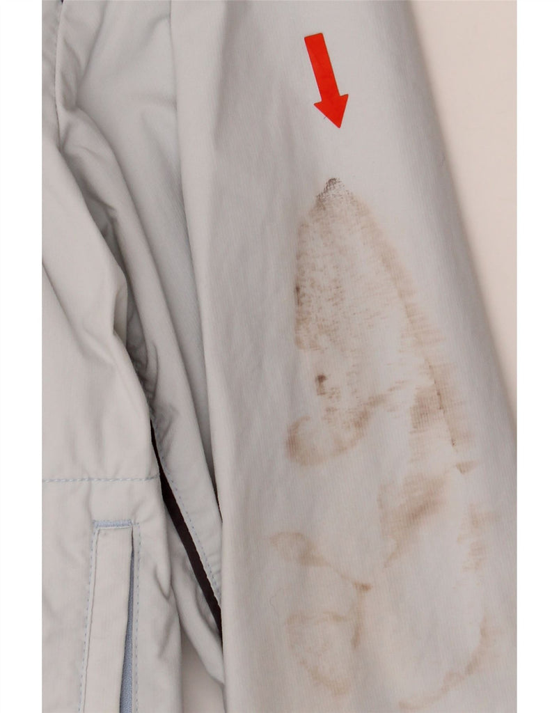 NIKE Womens Tracksuit Top Jacket UK 14/16 Large Blue Polyester Vintage Nike and Second-Hand Nike from Messina Hembry 