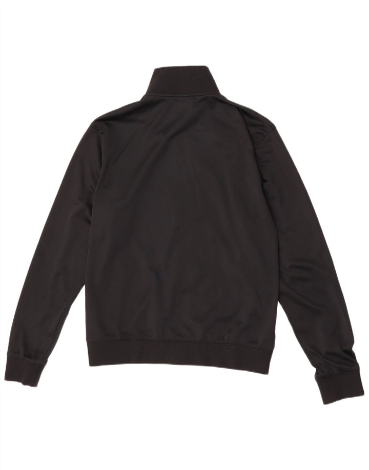 Fila Mens Tracksuit Top Jacket Small Black Colourblock Polyester