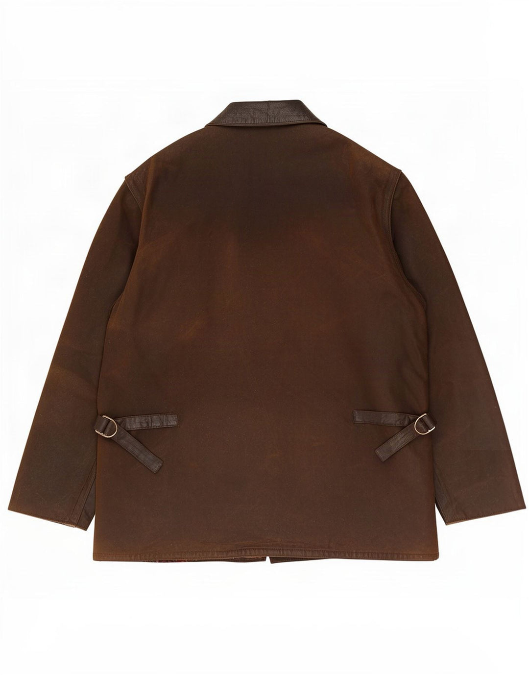 John Partridge Mens Waxed Cotton Jacket UK 40 Large Brown
