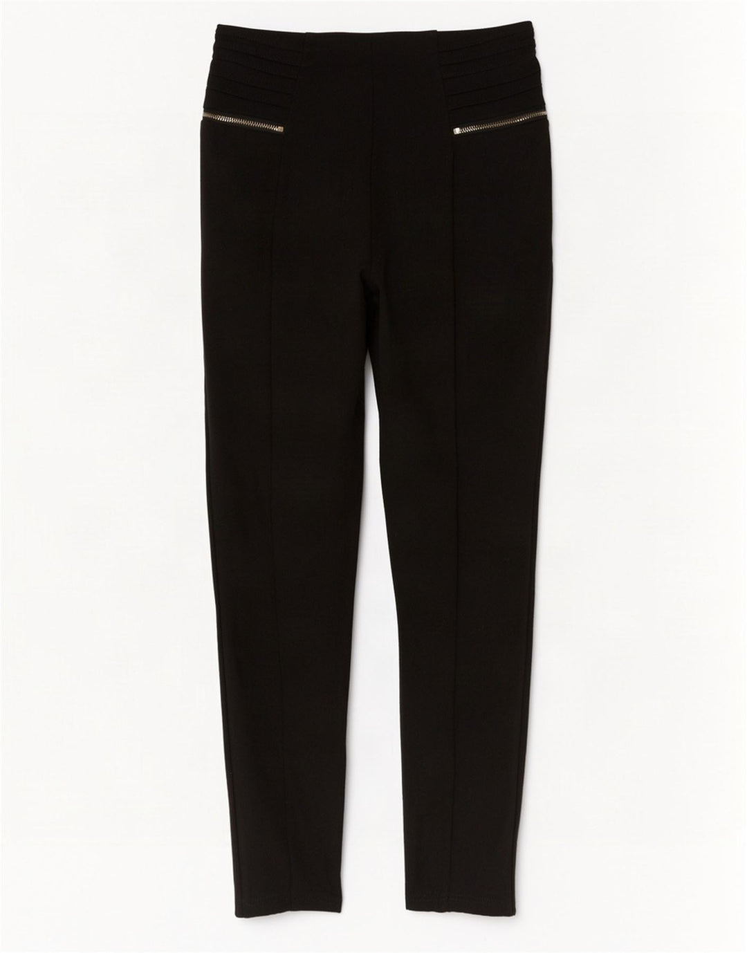 Zara Womens Cropped Trousers Medium W28 L25 Black