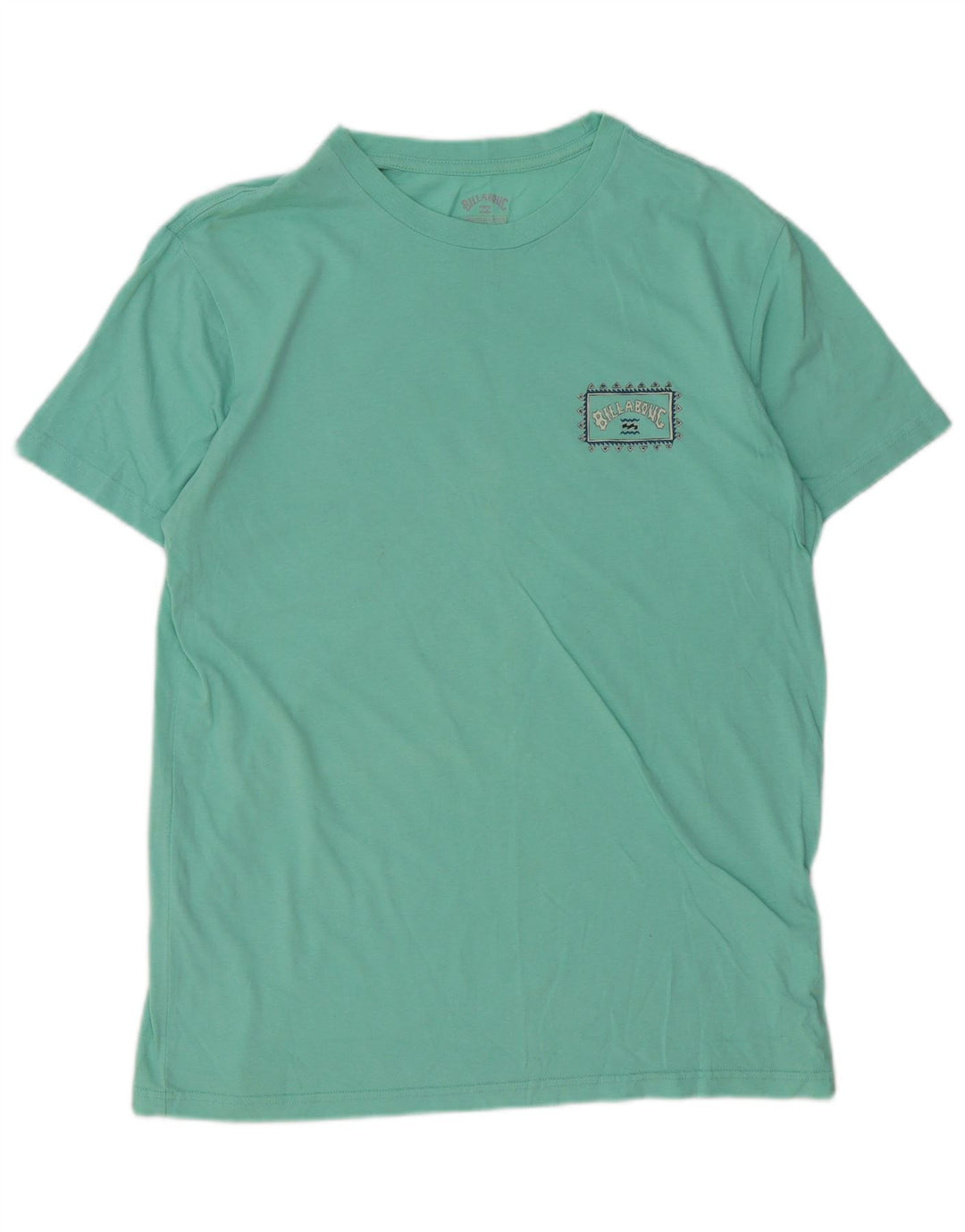 Billabong Mens Graphic T-Shirt Top Medium Green Polyester