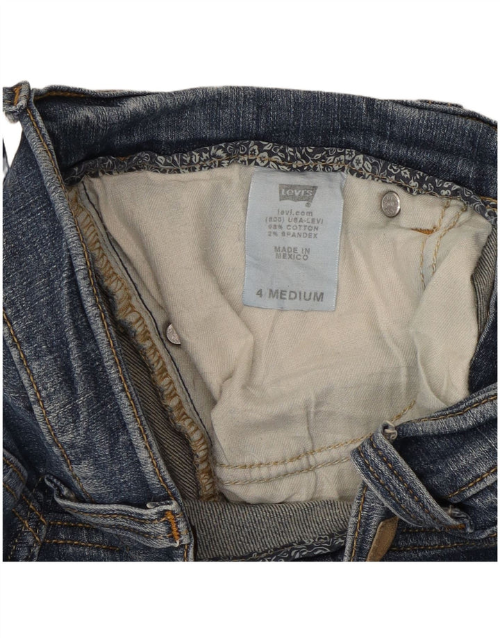 Levi's Womens Slim Jeans US 4 Small W30 L31 Blue Cotton