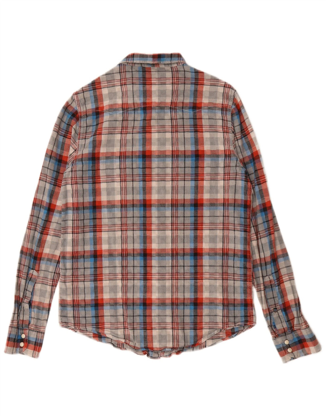 Lee Mens Regular Fit Flannel Shirt Small Multicoloured Check Cotton