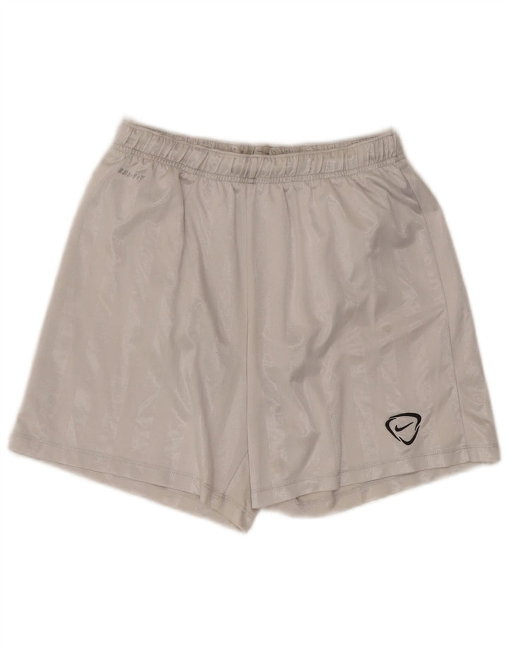 Nike Mens Dri Fit Sport Shorts Medium White Striped Polyester