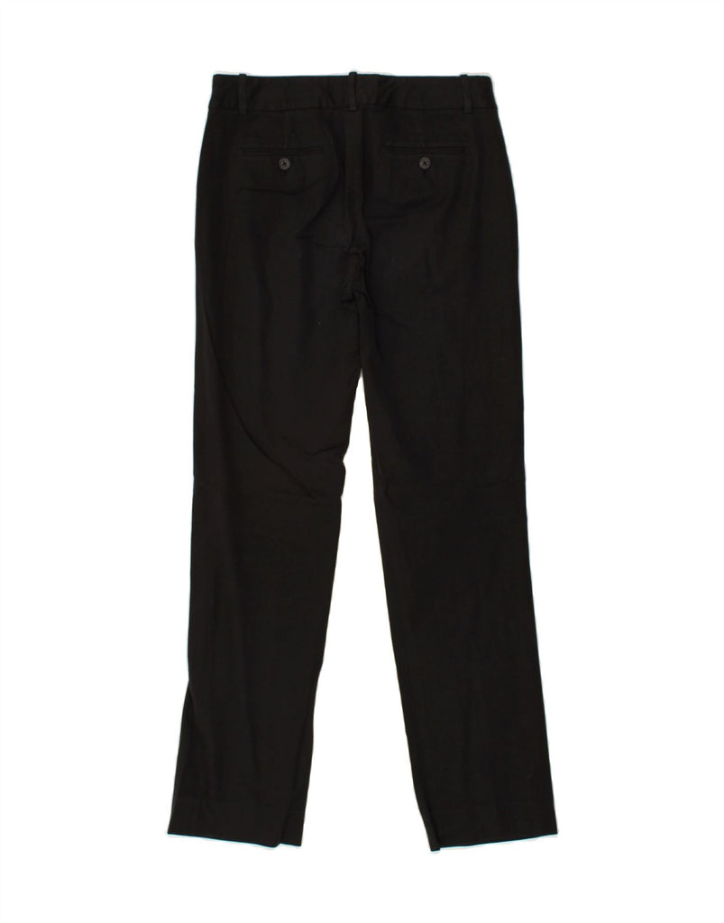 J. CREW Womens Favorite Fit Straight Chino Trousers US 0 XS W28 L30 Black | Vintage J. Crew | Thrift | Second-Hand J. Crew | Used Clothing | Messina Hembry 