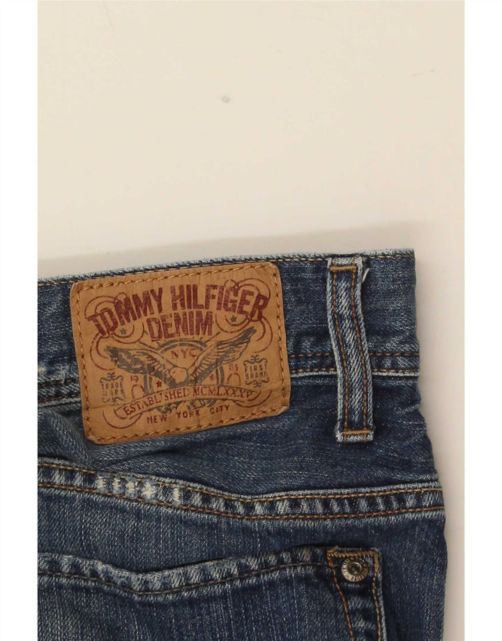 Tommy Hilfiger Mens Ryder Zip Regular Straight Jeans W36 L32 Blue
