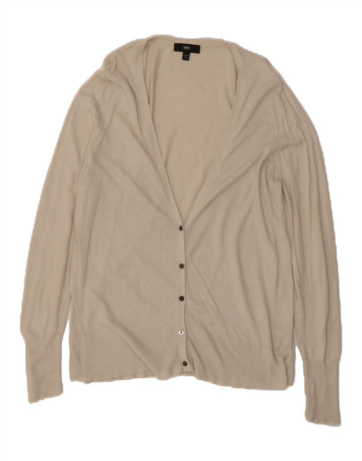 MOSSIMO Womens Cardigan Sweater UK 20 2XL Grey Nylon Vintage Mossimo and Second-Hand Mossimo from Messina Hembry 