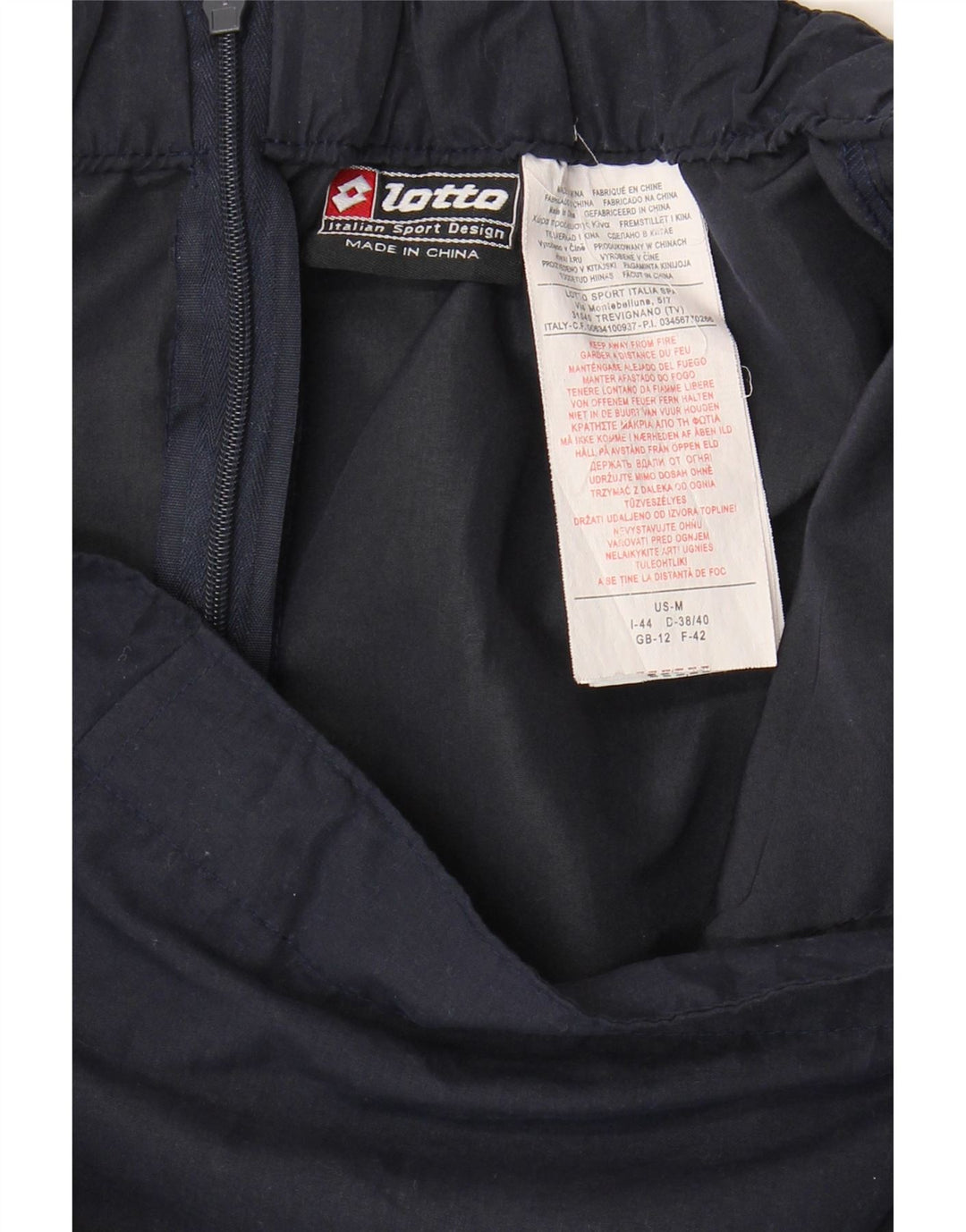 Lotto Womens Tennis Skirt UK 12 Medium Navy Blue Polyester