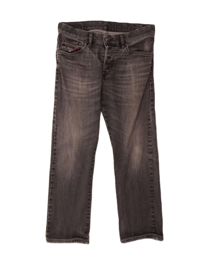 DIESEL Womens D-Mihtry Straight Jeans W30 L26 Grey Cotton Vintage Diesel and Second-Hand Diesel from Messina Hembry 