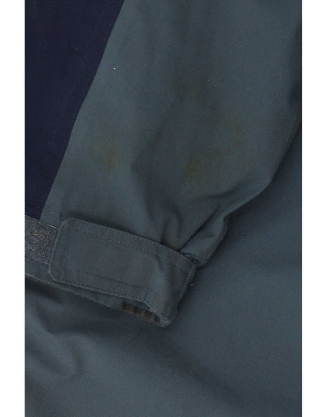Sprayway Mens Hooded Rain Jacket UK 38 Medium Navy Blue Colourblock