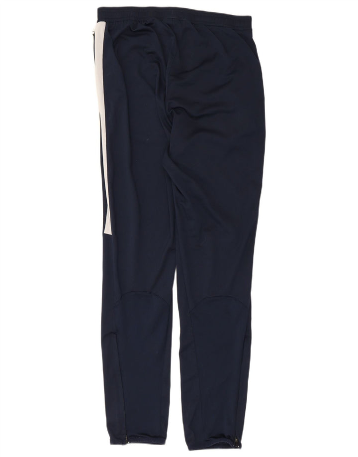 Nike Mens Malaga Graphic Tracksuit Trousers Medium Navy Blue Colourblock