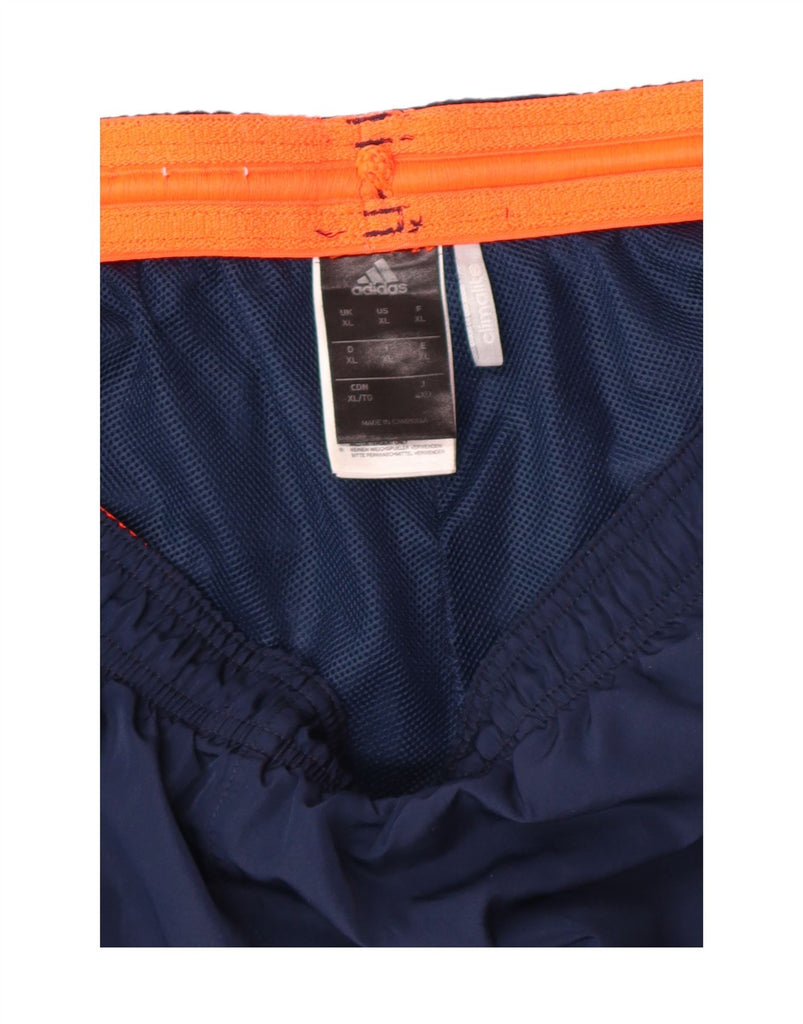 ADIDAS Mens Climalite Sport Shorts XL Navy Blue Polyester Vintage Adidas and Second-Hand Adidas from Messina Hembry 