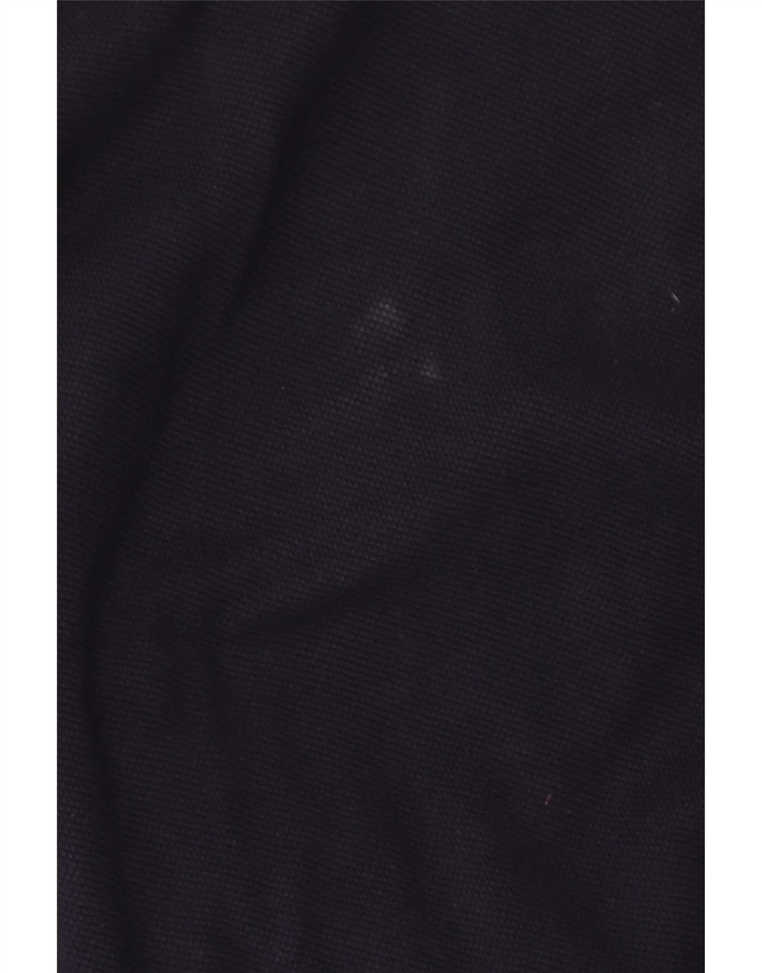 Burlington Mens Polo Neck Sweatshirt Jumper Small Navy Blue Cotton