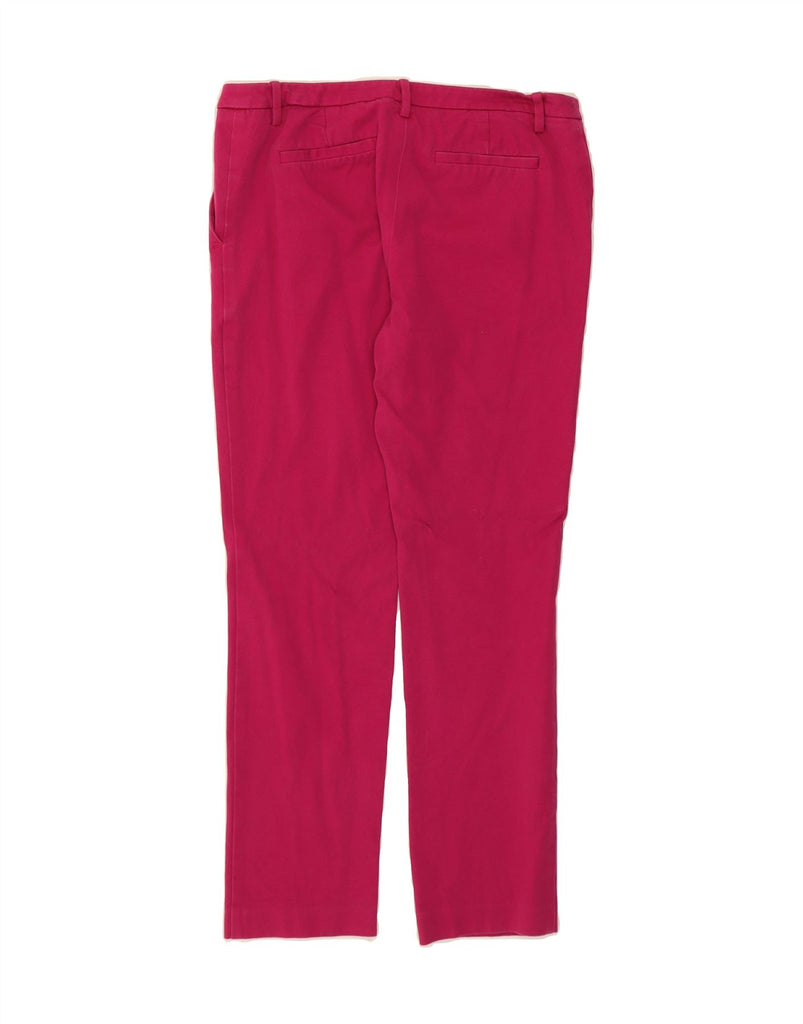MOSSIMO Womens Slim Cropped Trousers US 4 Small W30 L26 Pink Cotton Vintage Mossimo and Second-Hand Mossimo from Messina Hembry 