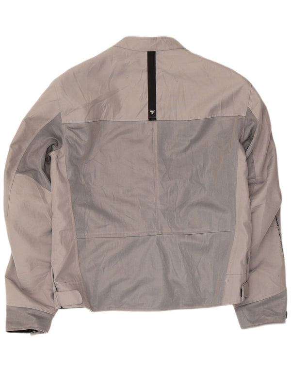 Shima Mens Motorstyle Racer Jacket UK 42 XL Grey Colourblock Polyester