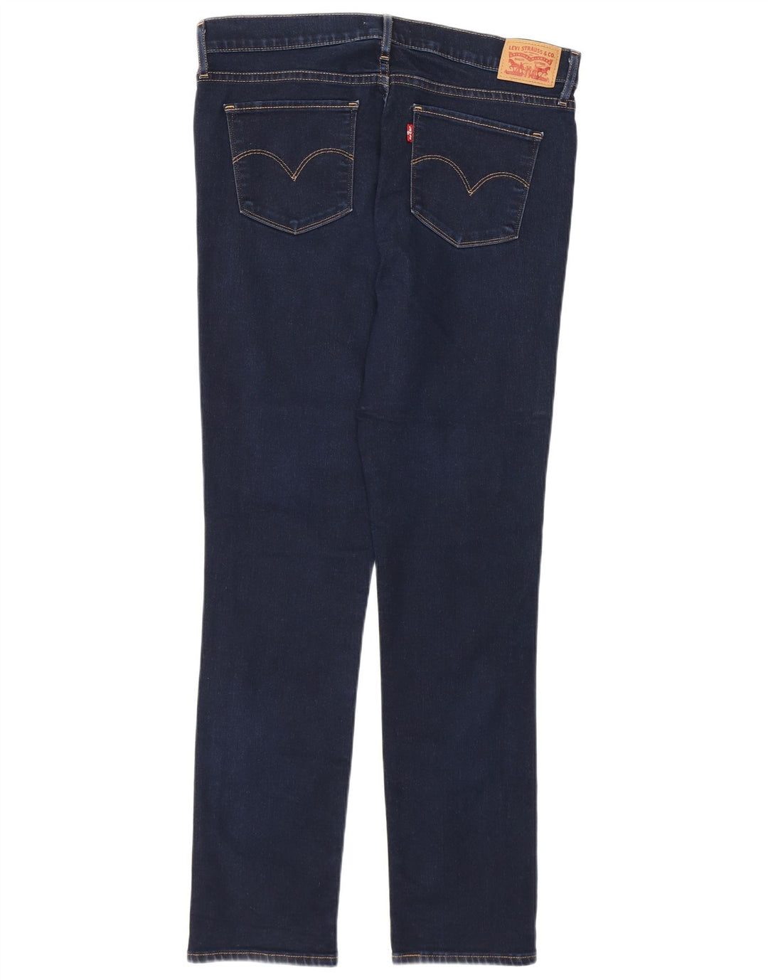 Levi's Womens 312 Shaping Slim Jeans W31 L30 Navy Blue Cotton