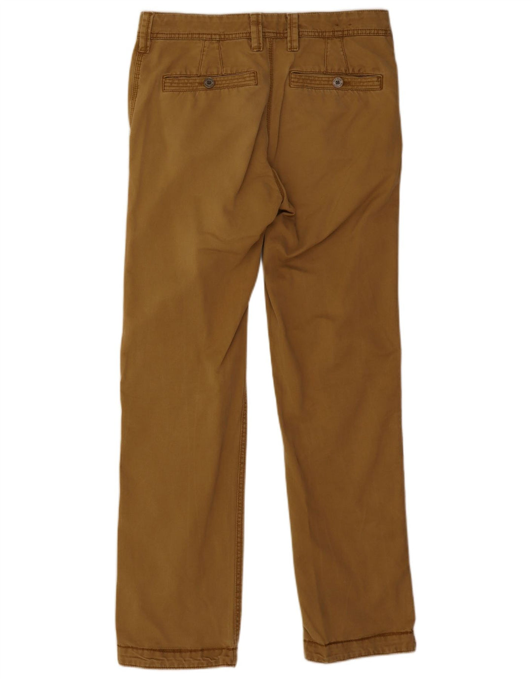 Fat Face Mens Straight Chino Trousers W30 L31 Khaki Cotton