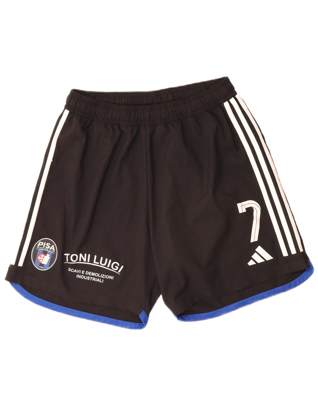 Adidas Mens Aeroready Graphic Sport Shorts Large Black Polyester