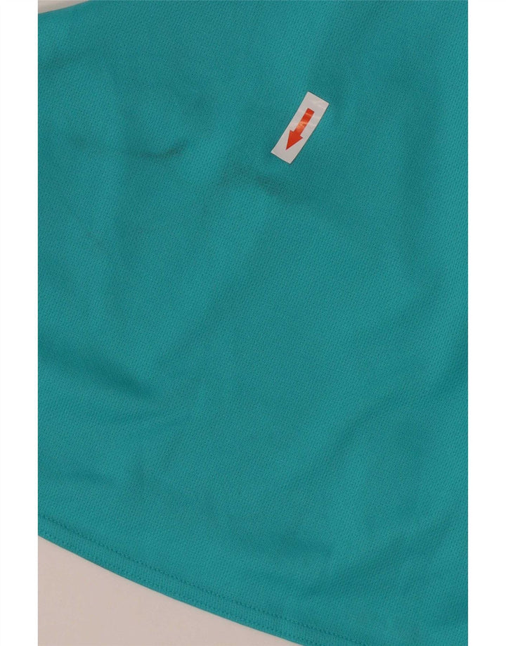 Adidas Mens Vest Top Small Turquoise Colourblock Polyester