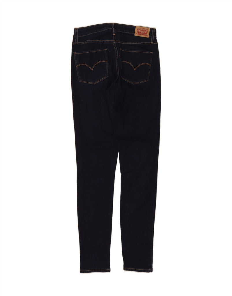 LEVI'S Womens 721 Skinny Jeans W29 L32 Navy Blue Cotton Vintage Levi's and Second-Hand Levi's from Messina Hembry 