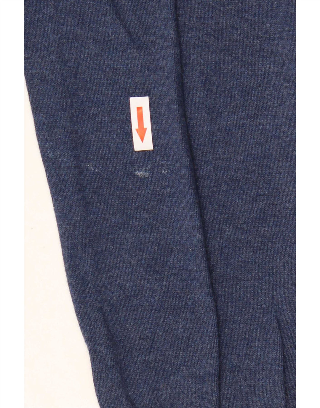 Gant Mens Crew Neck Jumper Sweater Large Navy Blue Cotton