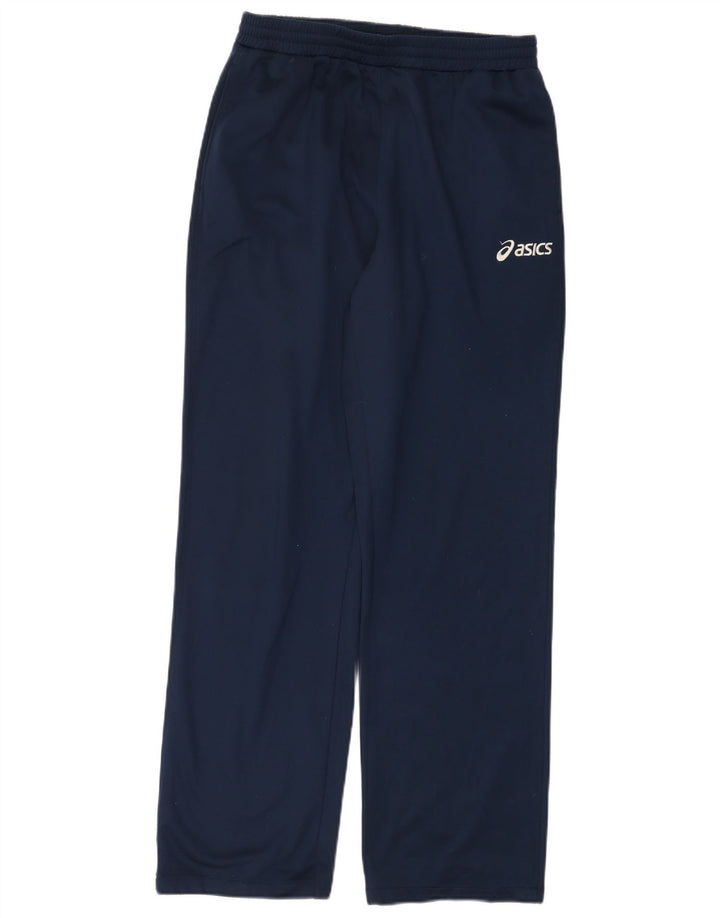 Asics Mens Tracksuit Trousers XL  Navy Blue Polyester