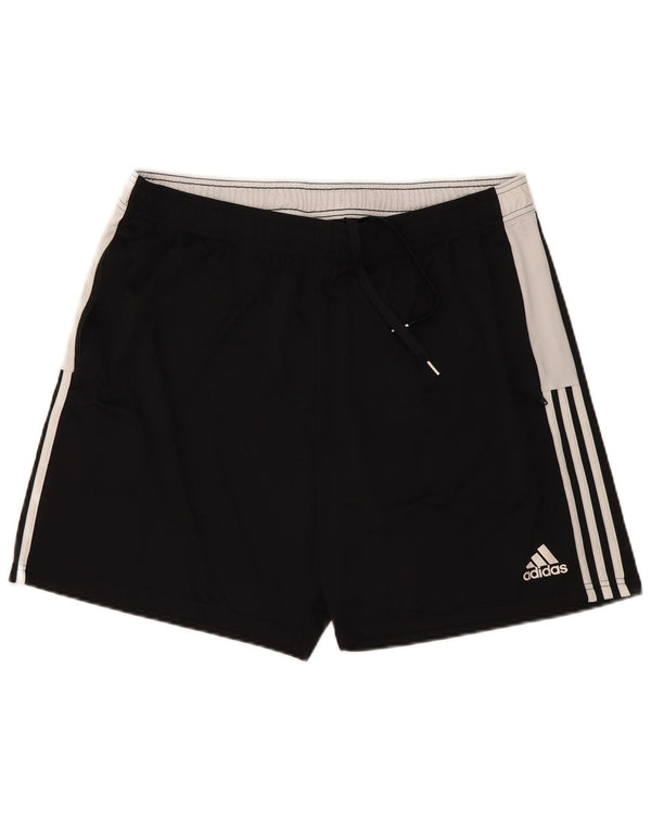 Adidas Mens Aeroready Sport Shorts 2XL Black Colourblock Polyester