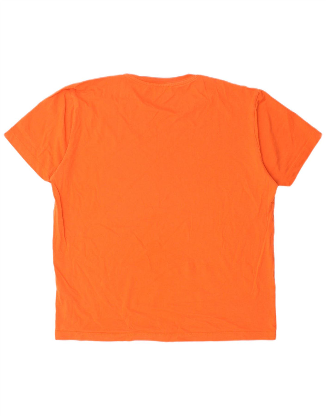 DIESEL Boys T-Shirt Top 15-16 Years Large Orange Cotton