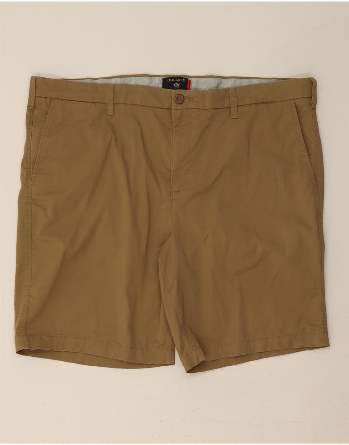 DOCKERS Mens Chino Shorts W42 2XL  Brown Cotton Vintage Dockers and Second-Hand Dockers from Messina Hembry 