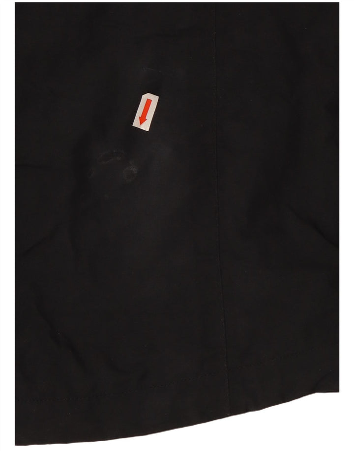 Mountain Warehouse Womens Hooded Raincoat UK 12 Medium  Black Nylon