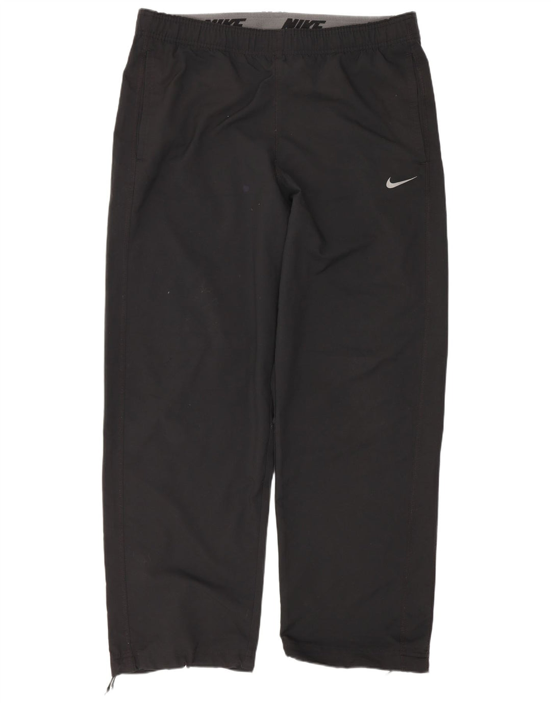 Nike Mens Tracksuit Trousers Medium Black Polyester