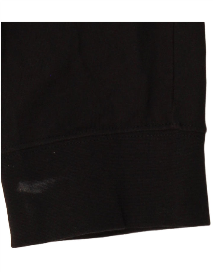 CHAMPION Mens Tracksuit Trousers Joggers Small Black Cotton