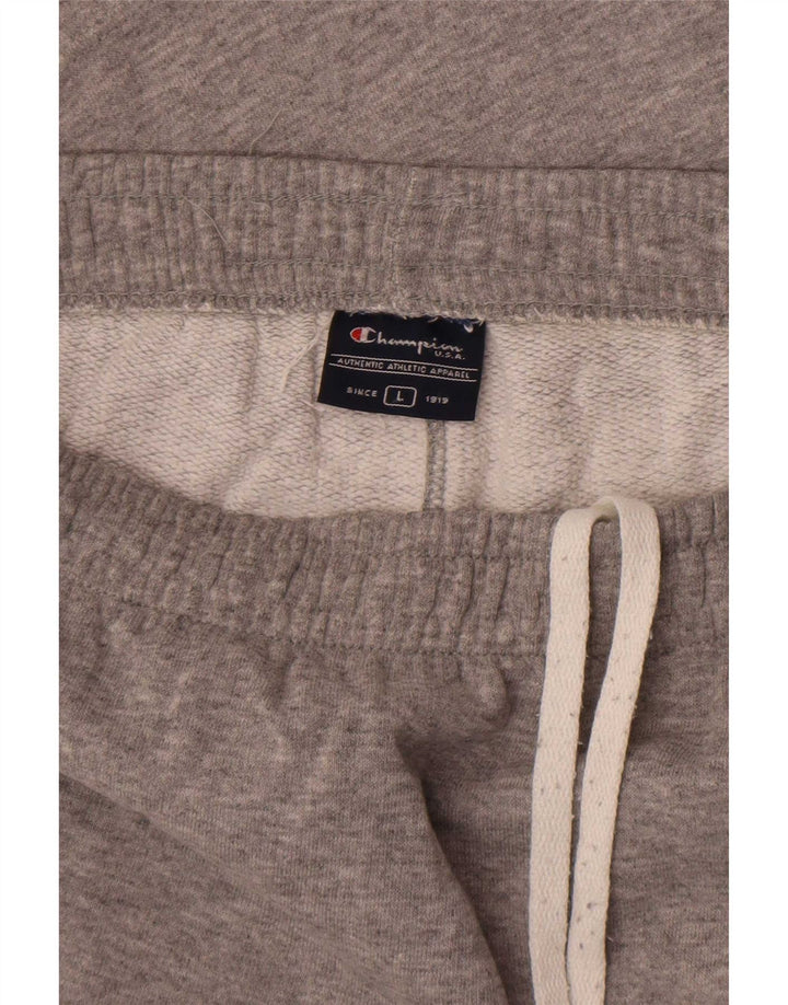Champion Mens Tracksuit Trousers Large Grey