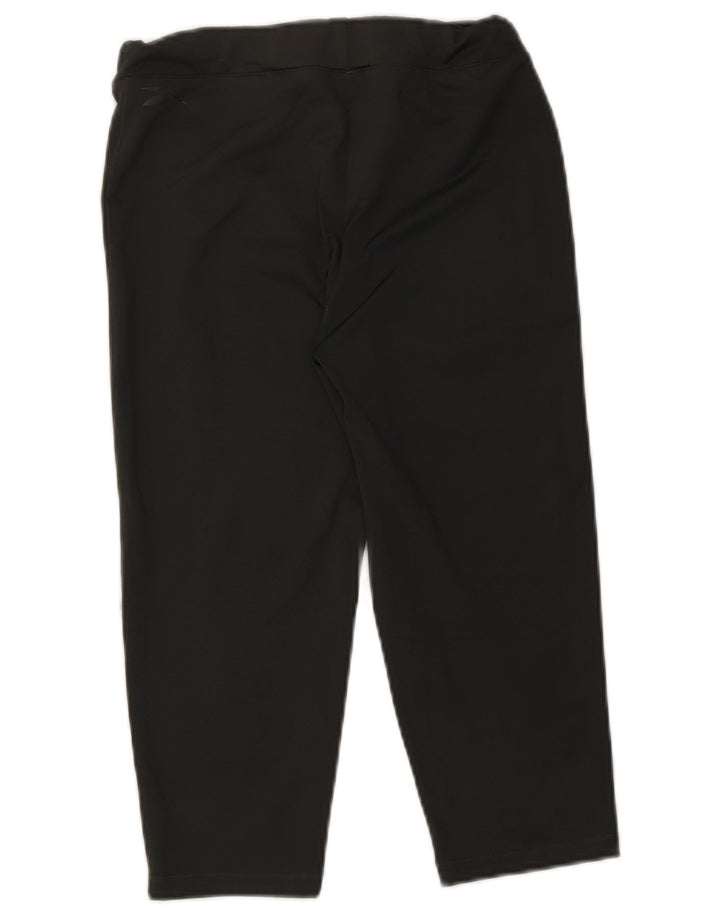 REEBOK Womens Capri Leggings UK 12 Medium  Grey
