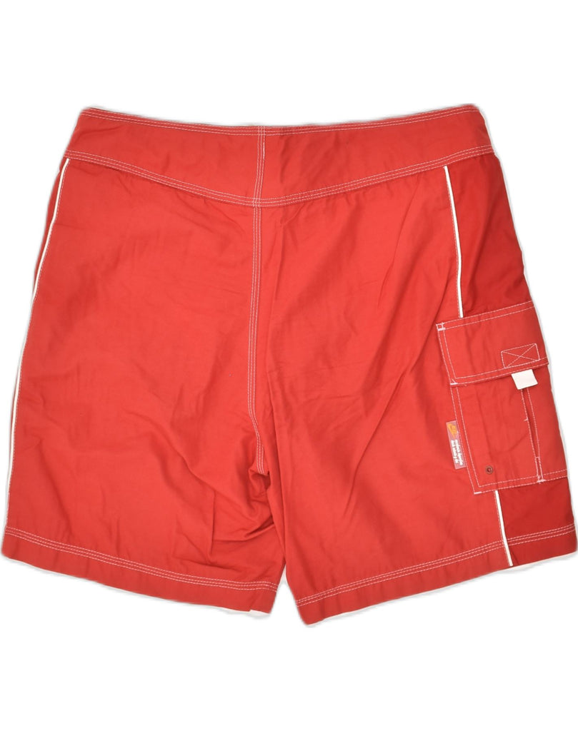 NIKE Mens Sport Shorts Medium Orange Cotton | Vintage Nike | Thrift | Second-Hand Nike | Used Clothing | Messina Hembry 