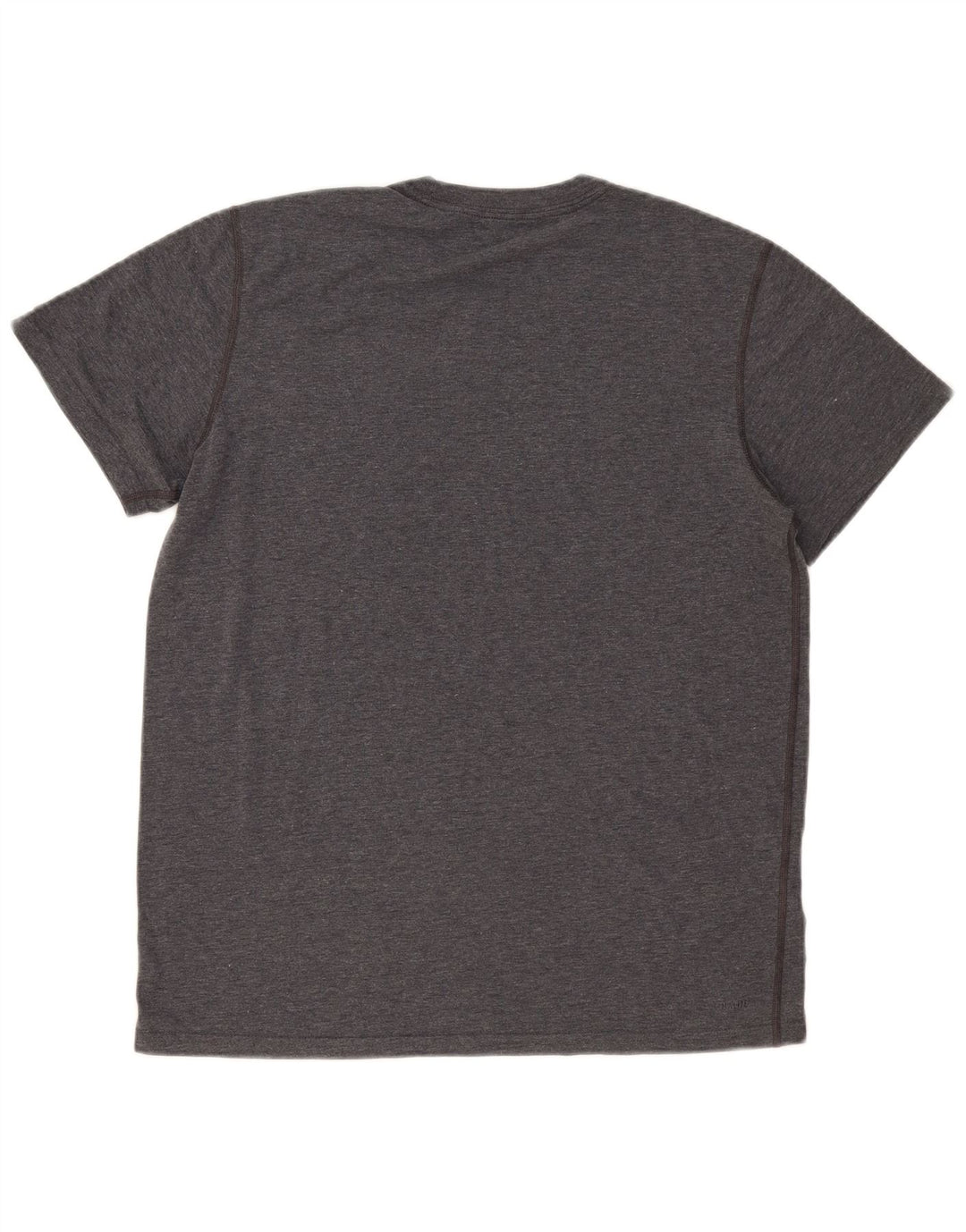 Adidas Mens T-Shirt Top Large Grey Flecked