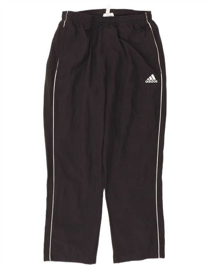 ADIDAS Mens Tracksuit Trousers Large  Black Polyester