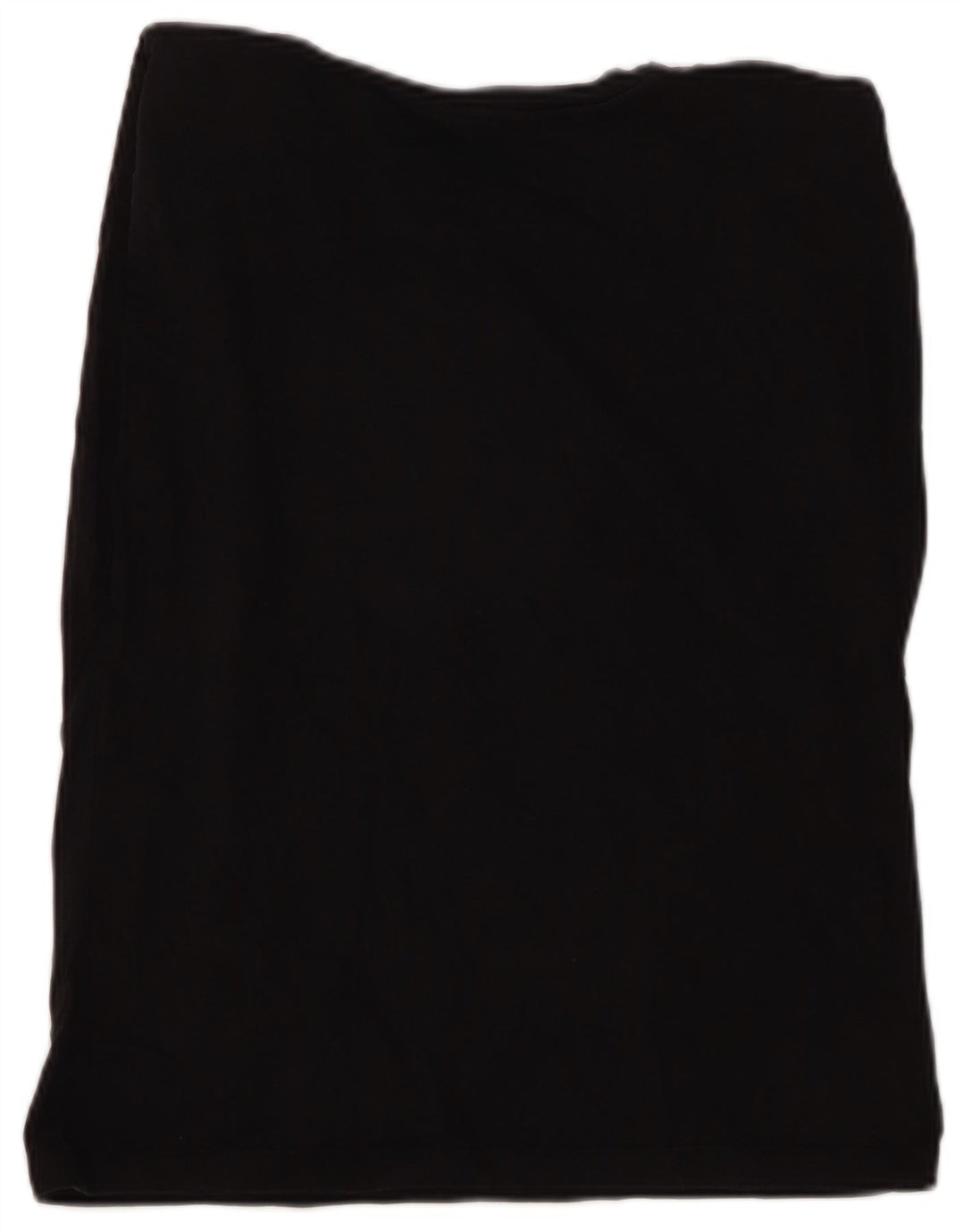 Zara Womens Vest Top UK 14 Medium Black Cotton