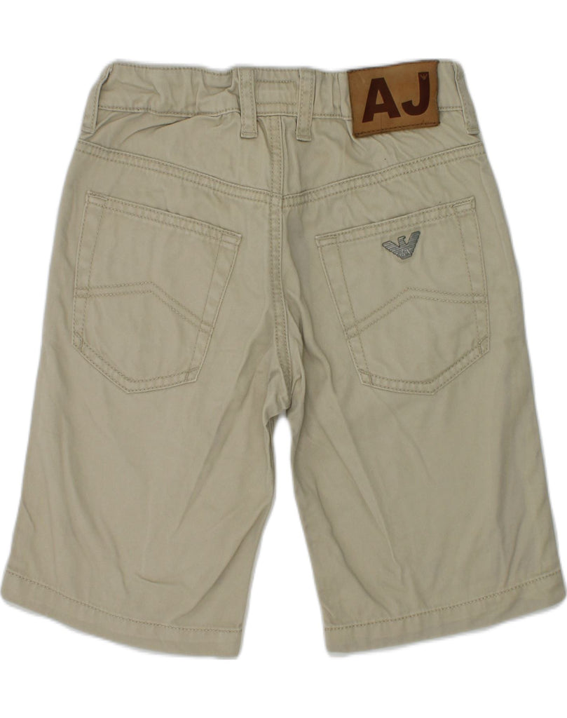 ARMANI Boys Casual Shorts 7-8 Years W24  Beige | Vintage Armani | Thrift | Second-Hand Armani | Used Clothing | Messina Hembry 