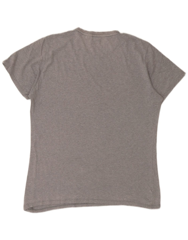 Levi's Mens Graphic T-Shirt Top Large Grey Flecked