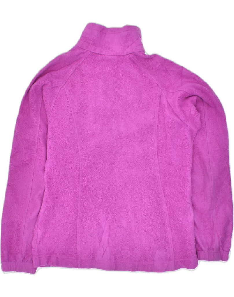 COLUMBIA Womens Fleece Jacket UK 10 Small Pink Polyester | Vintage Columbia | Thrift | Second-Hand Columbia | Used Clothing | Messina Hembry 