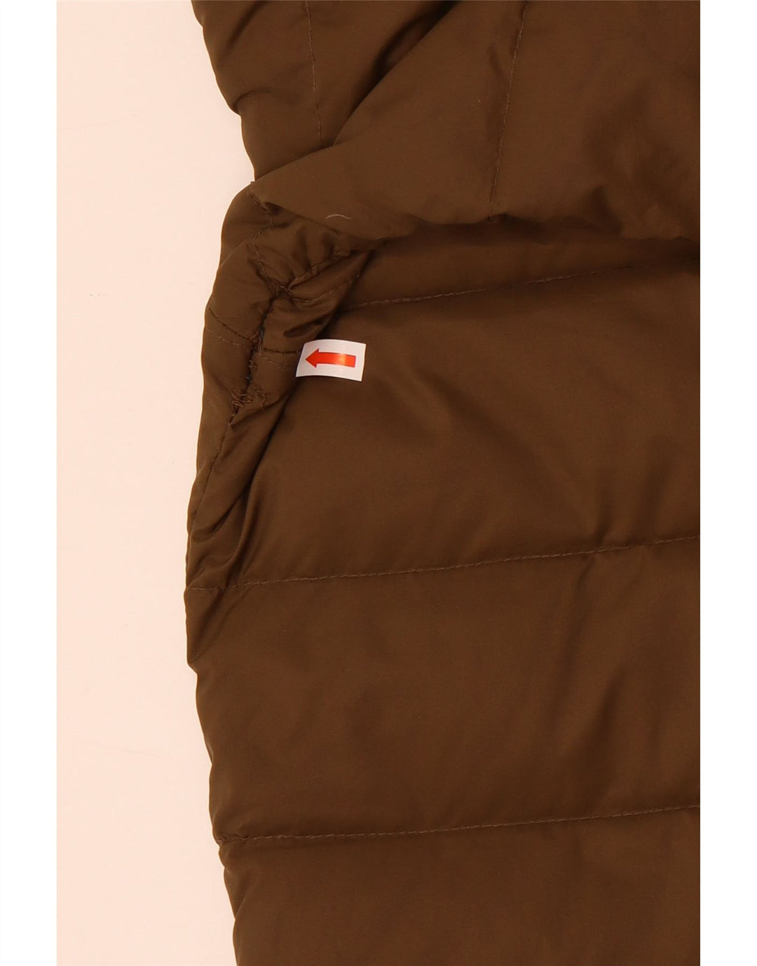 Timberland Mens Padded Jacket UK 36 Small Brown