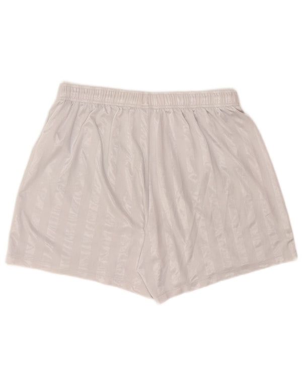 Nike Mens Dri Fit Sport Shorts XL Grey Striped Polyester