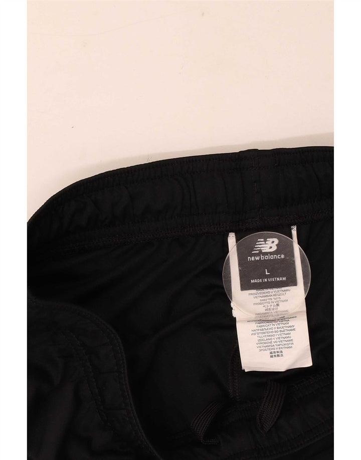 New Balance Mens Sport Shorts Large Black Polyester