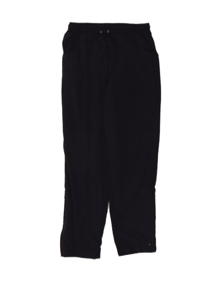 SERGIO TACCHINI Womens Tracksuit Trousers UK 14 Large  Navy Blue Polyester Vintage Sergio Tacchini and Second-Hand Sergio Tacchini from Messina Hembry 