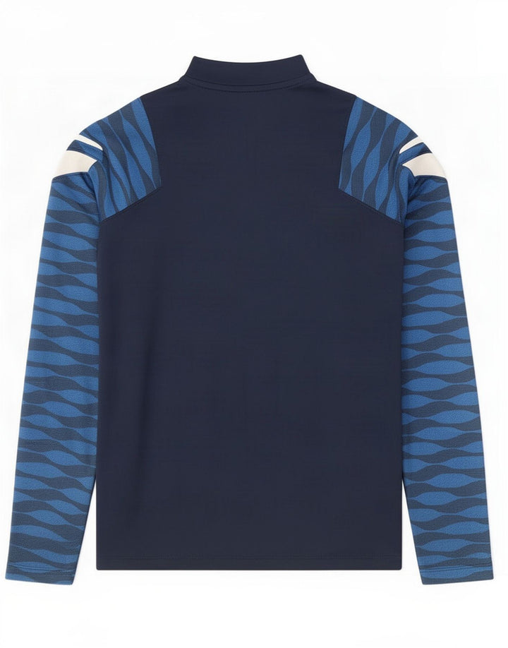 Nike Boys Dri Fit Pullover Tracksuit Top 13-14 Years XL Navy Blue
