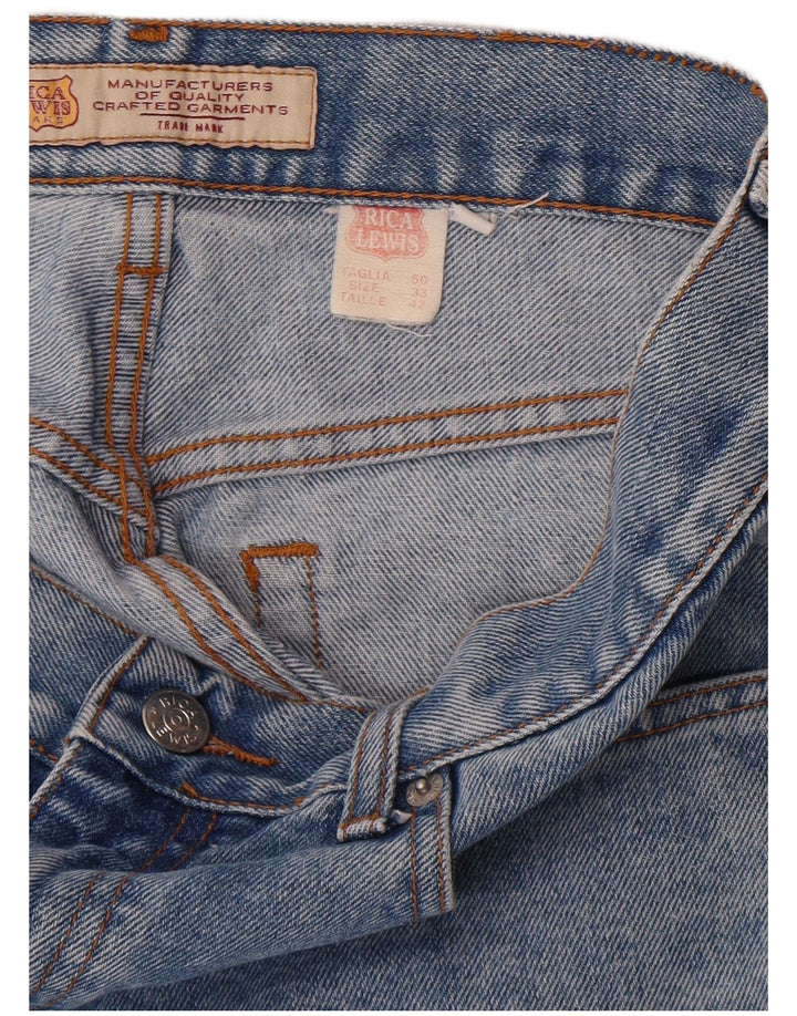 Rica Lewis Mens Straight Jeans W33 L31 Blue