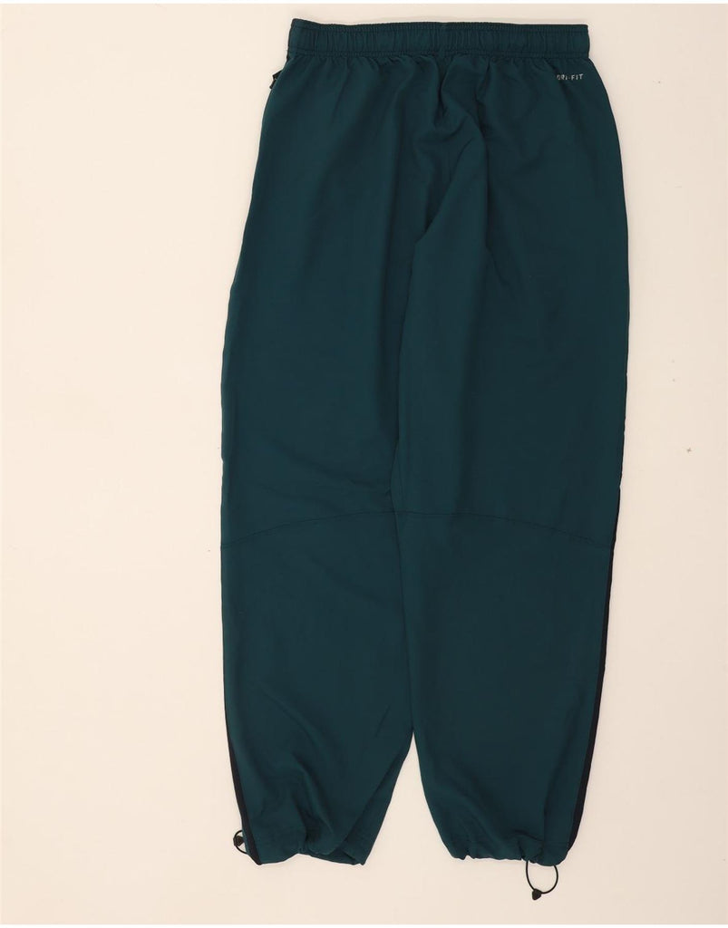 NIKE Womens Dri Fit Tracksuit Trousers Joggers UK 14 Large Green Polyester Vintage Nike and Second-Hand Nike from Messina Hembry 