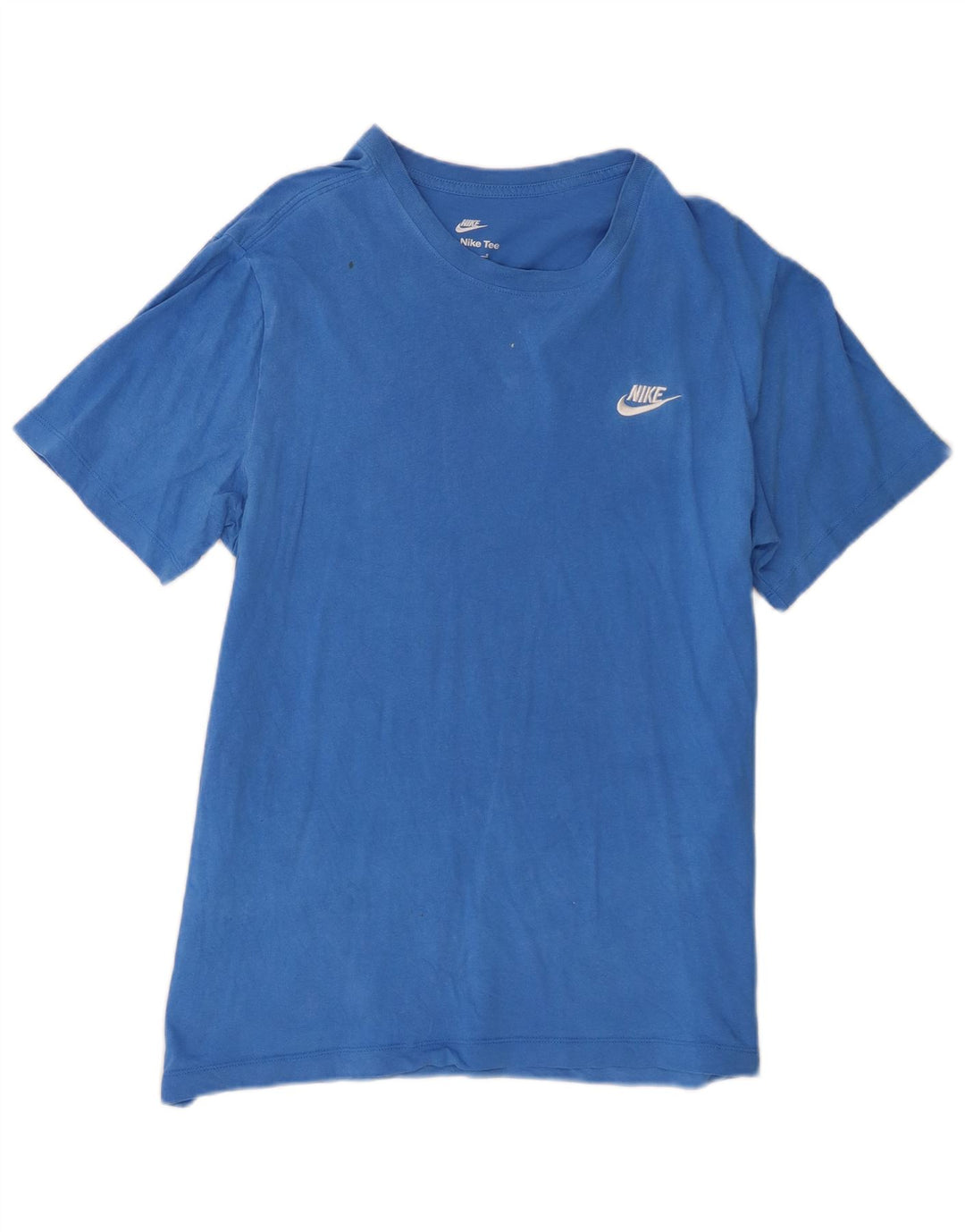 Nike Mens T-Shirt Top Large Blue Cotton