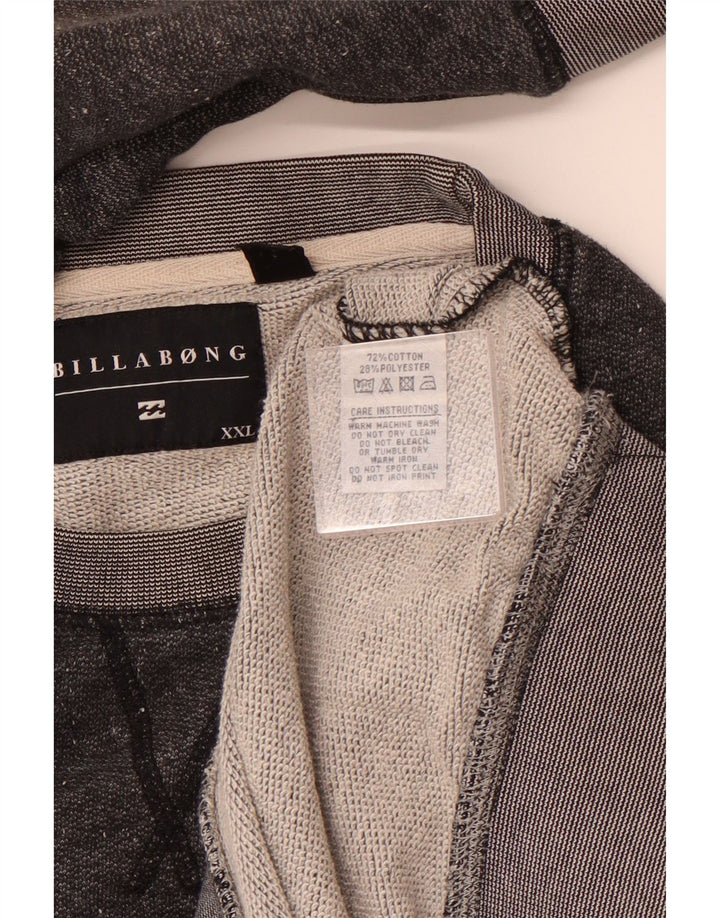 BILLABONG Mens Sweatshirt Jumper 2XL Grey Cotton